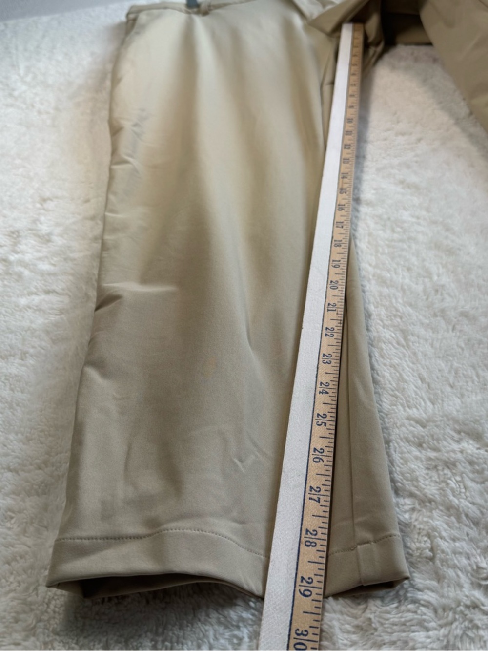 Nike 24.7 Dri-Fit Golf Pants Men’s 40x29* Khaki Performance Stretch Outdoor - Picture 7 of 10